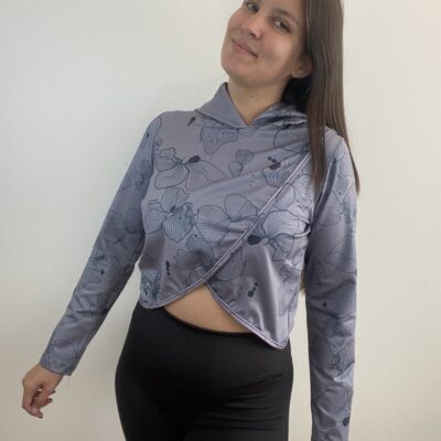 Buzo Crop cruzado Lena