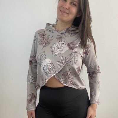 Buzo Crop cruzado Lena