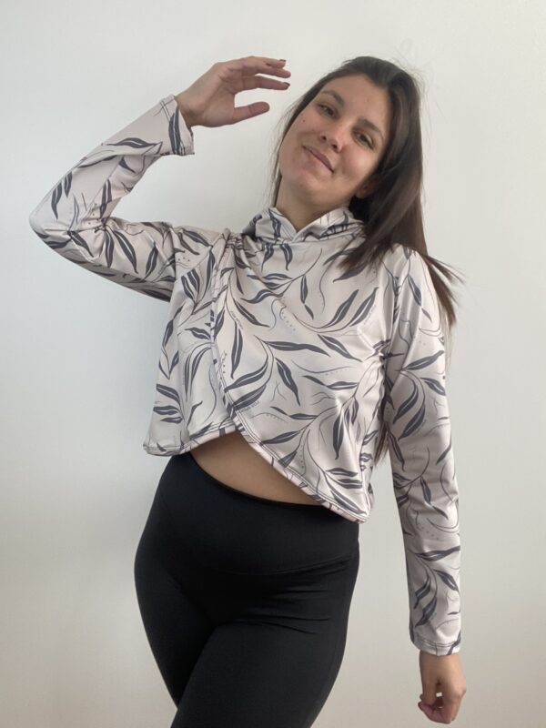 Buzo Crop cruzado Lena