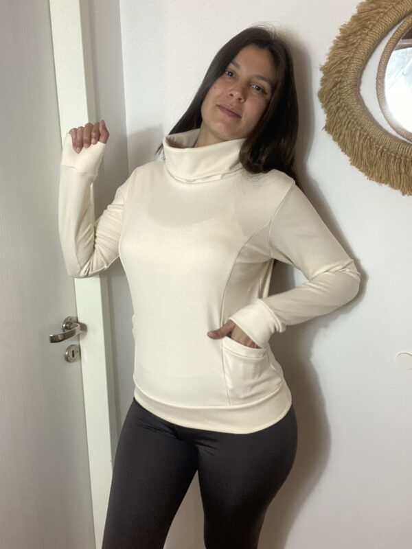 Buzo Tiana beige PREVENTA - Imagen 2