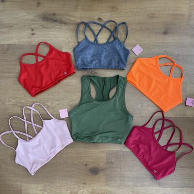 Pack emprendedor "E" 6 Tops deportivos