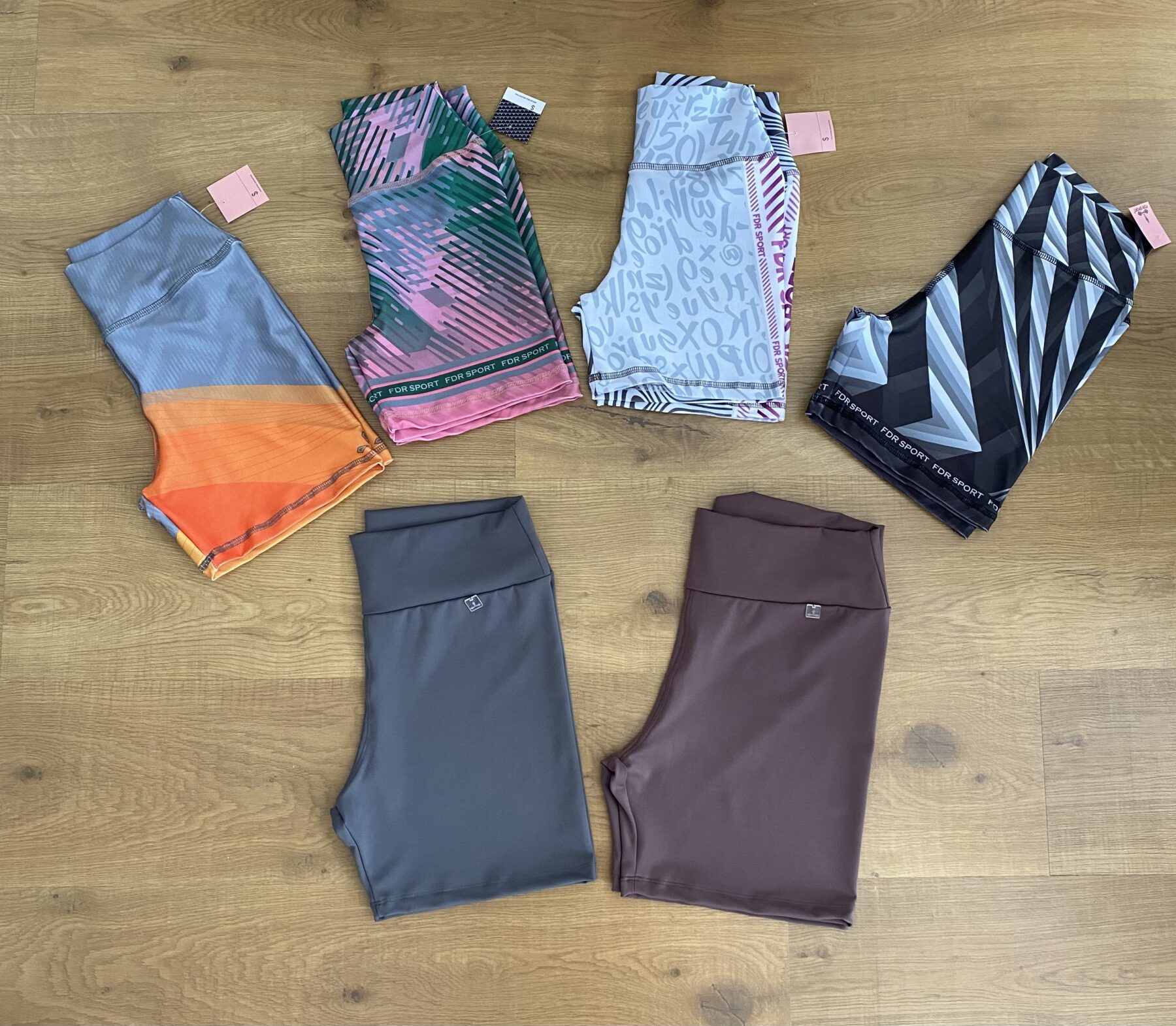 Pack emprendedor "L" 6 Calzas short deportivas