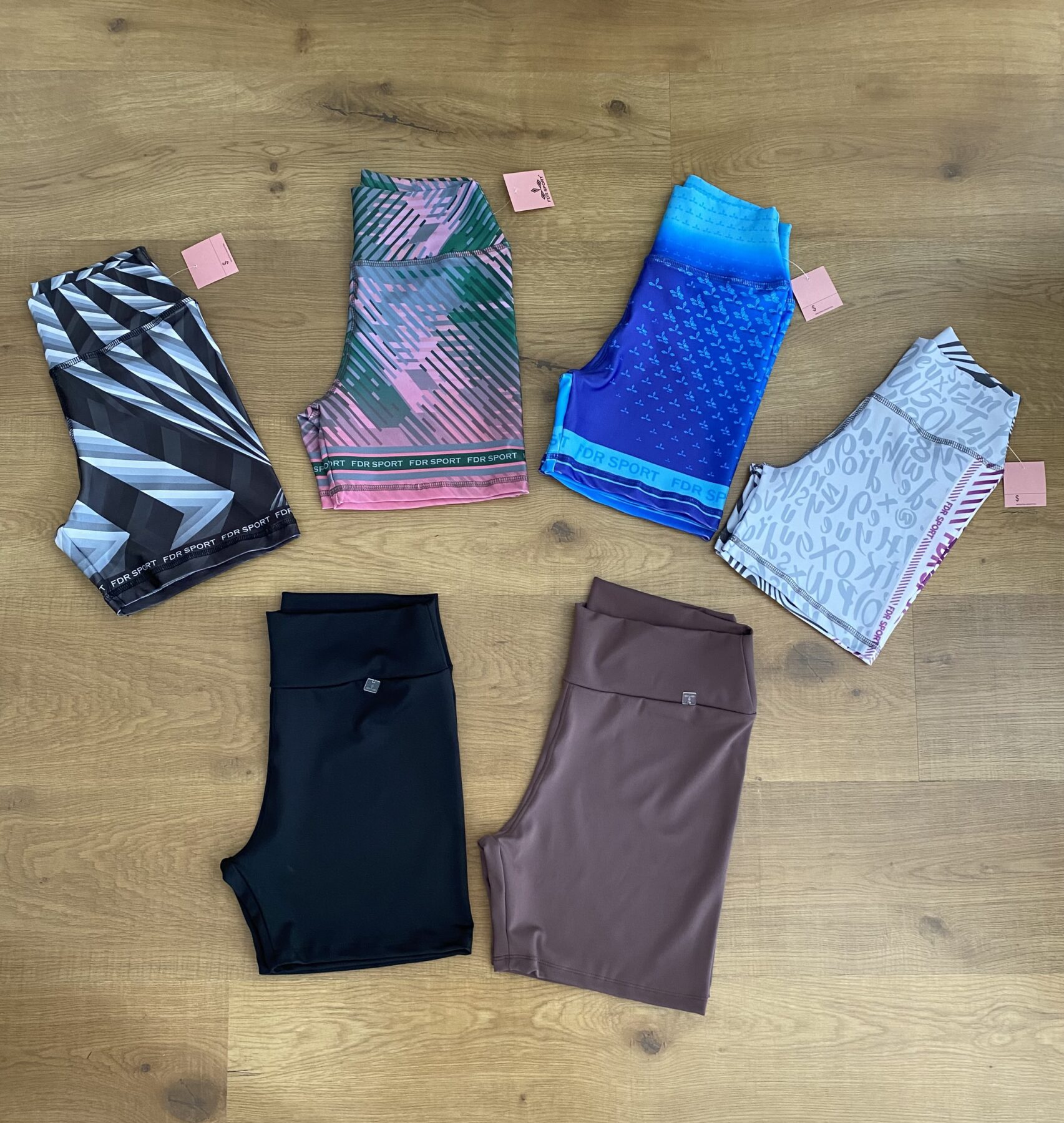 Pack emprendedor "P" 6 Calzas short deportivas